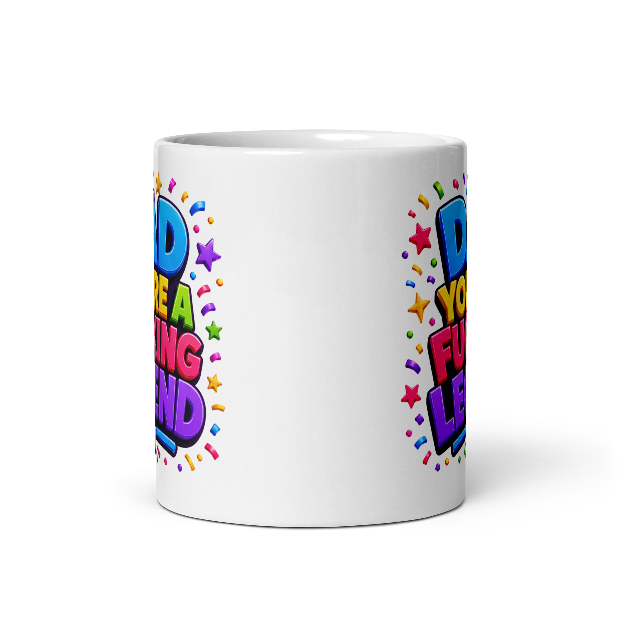 Funny Rude Mugs For Dad You’re A Fucking Legend Mug