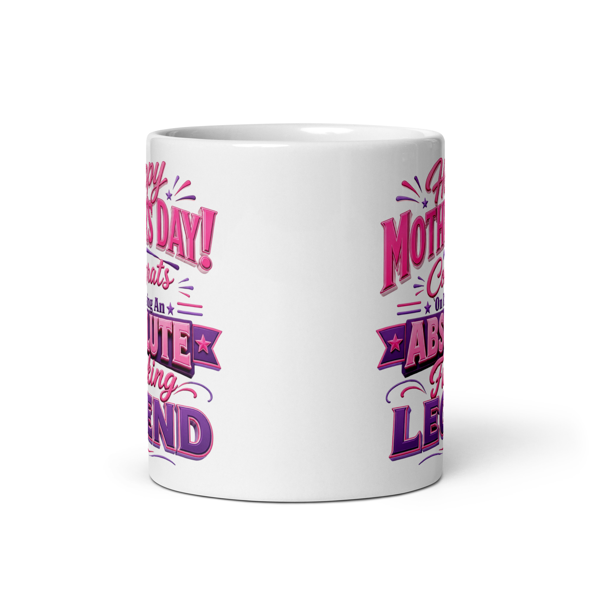Cheeky Mothers Day Mug Congrats On Raising A Fucking Legend