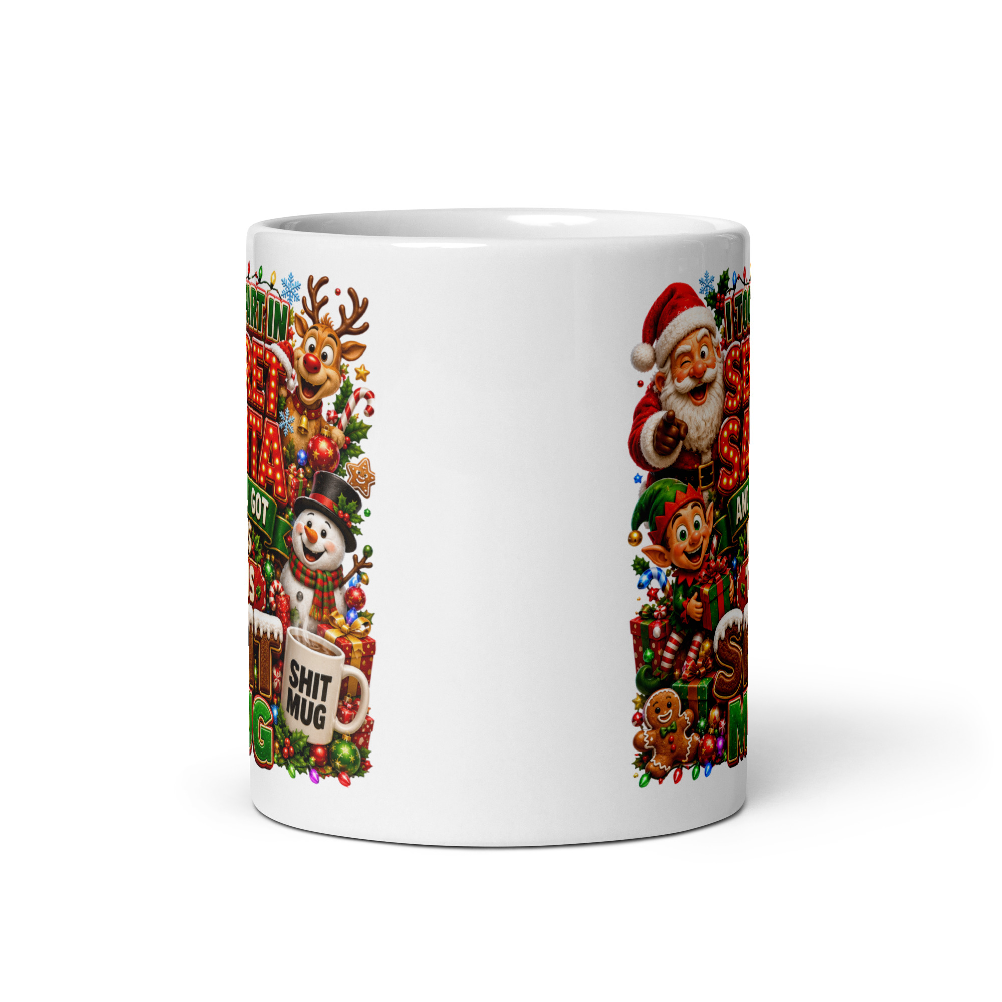 Shit Mug For Secret Santa Funny Cheeky Gift Mugs