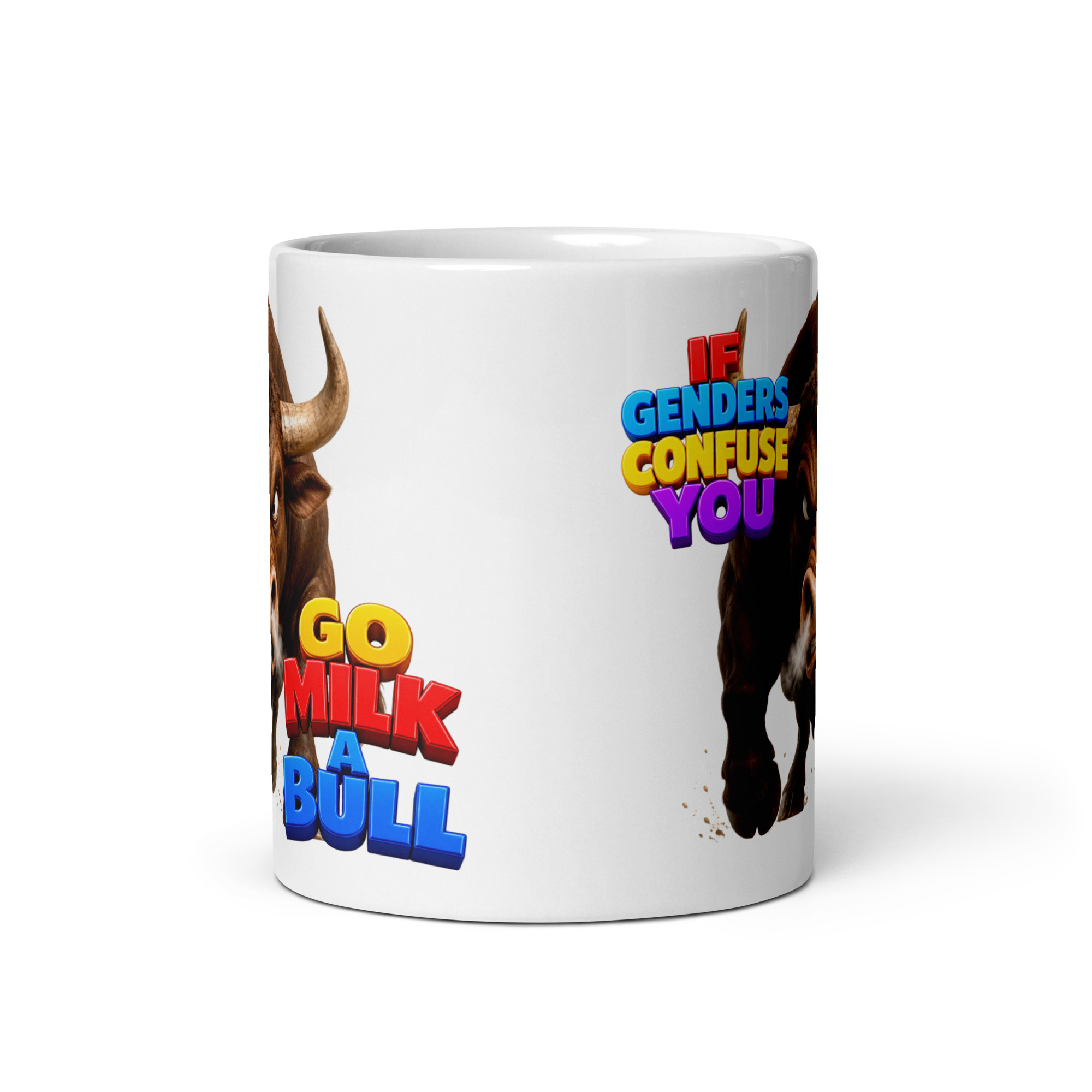 If Genders Confuse You Go Milk A Bull Mug