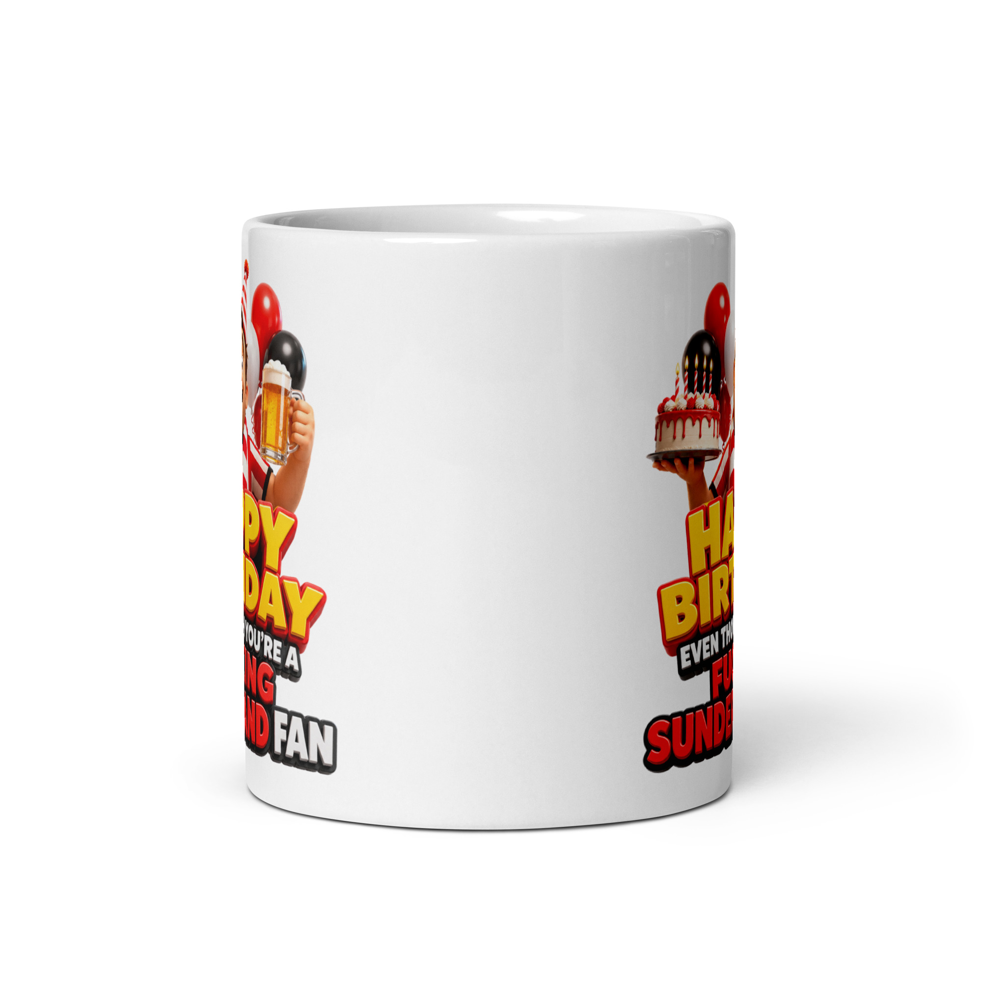 Birthday Gift Mug For Sunderland Fans Cheeky Rude Mugs