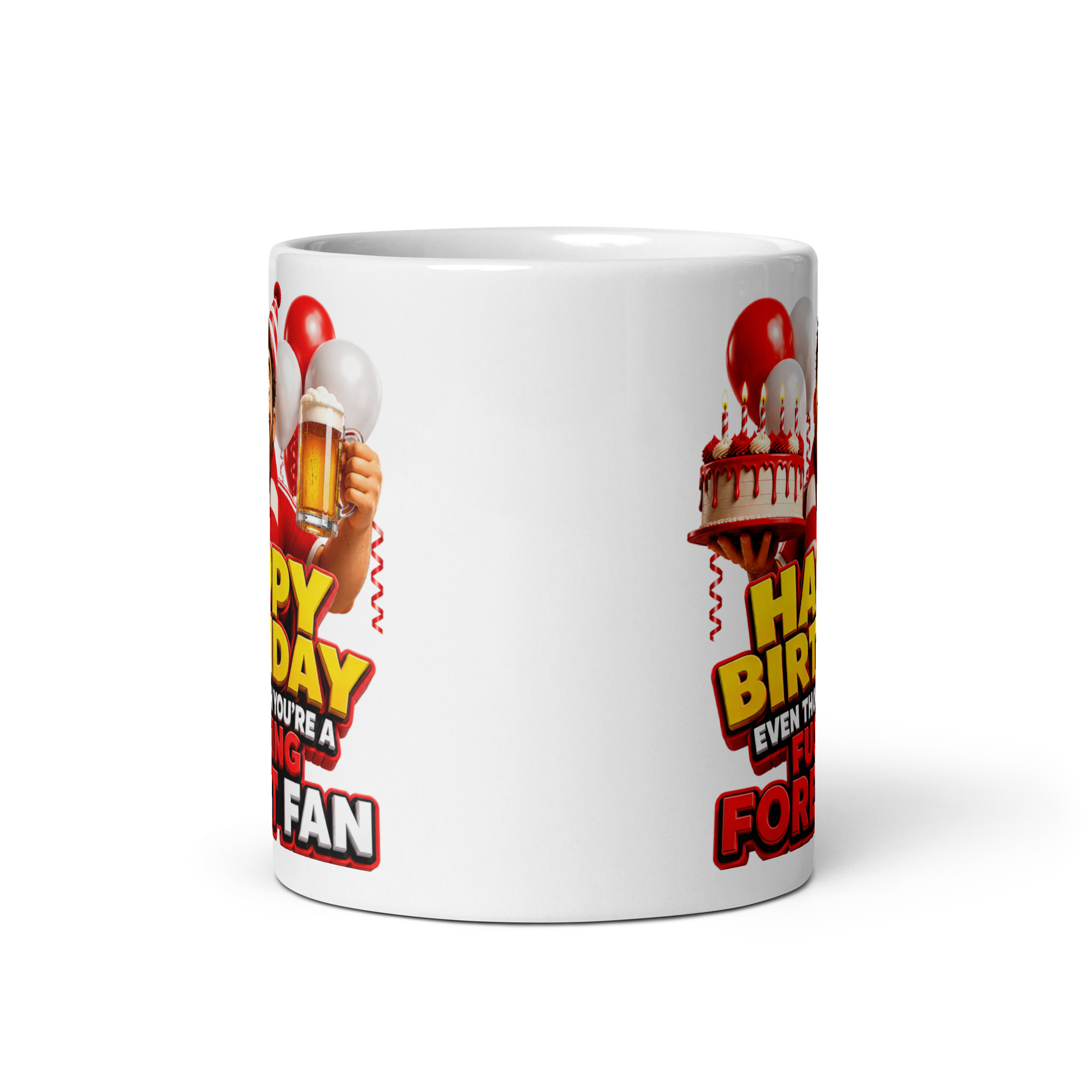 Birthday Gift Mug For Notts Forest Fans Cheeky Rude Mugs