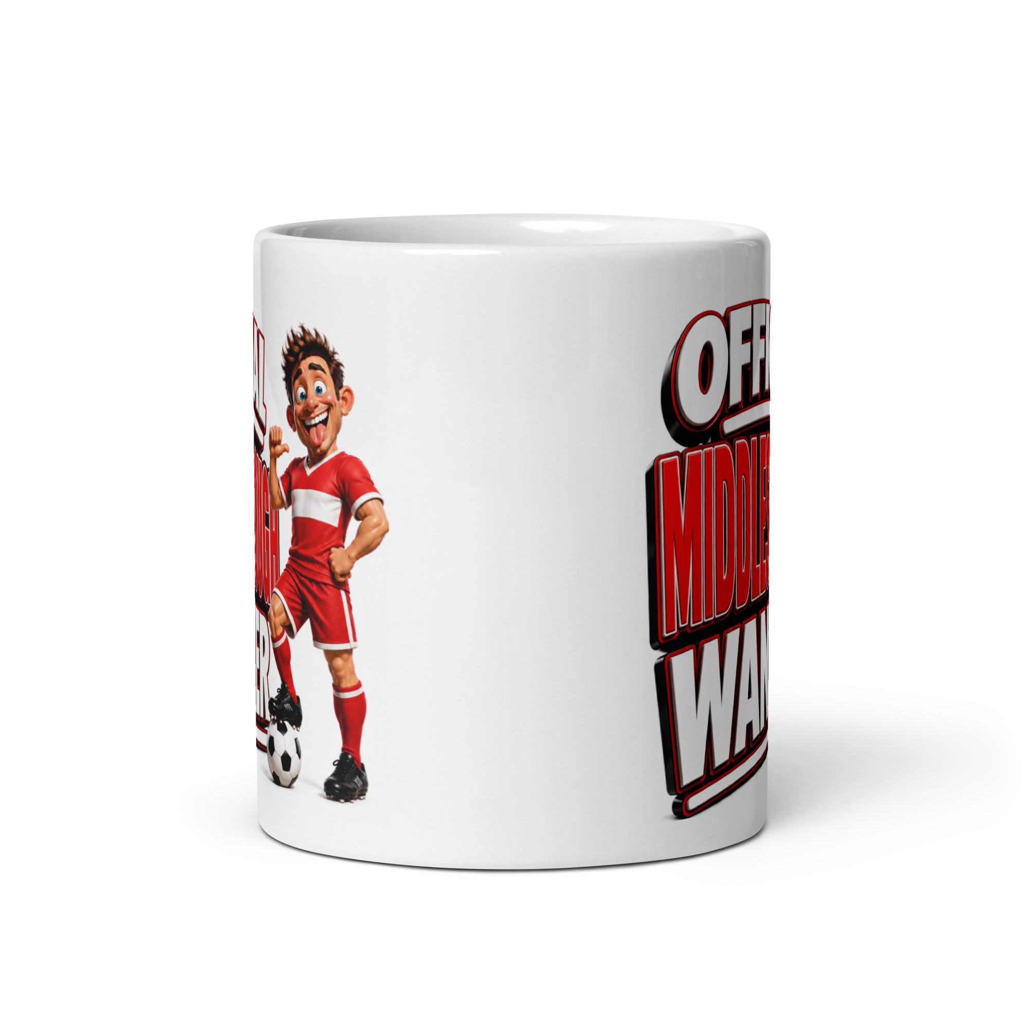 Official Middlesbrough Wanker Mug Funny Rude Gift Mugs