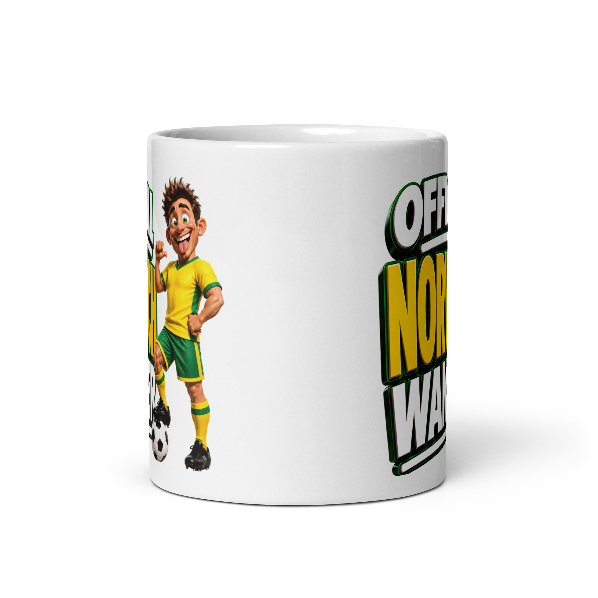 Official Norwich City Wanker Mug Funny Rude Gift Mugs