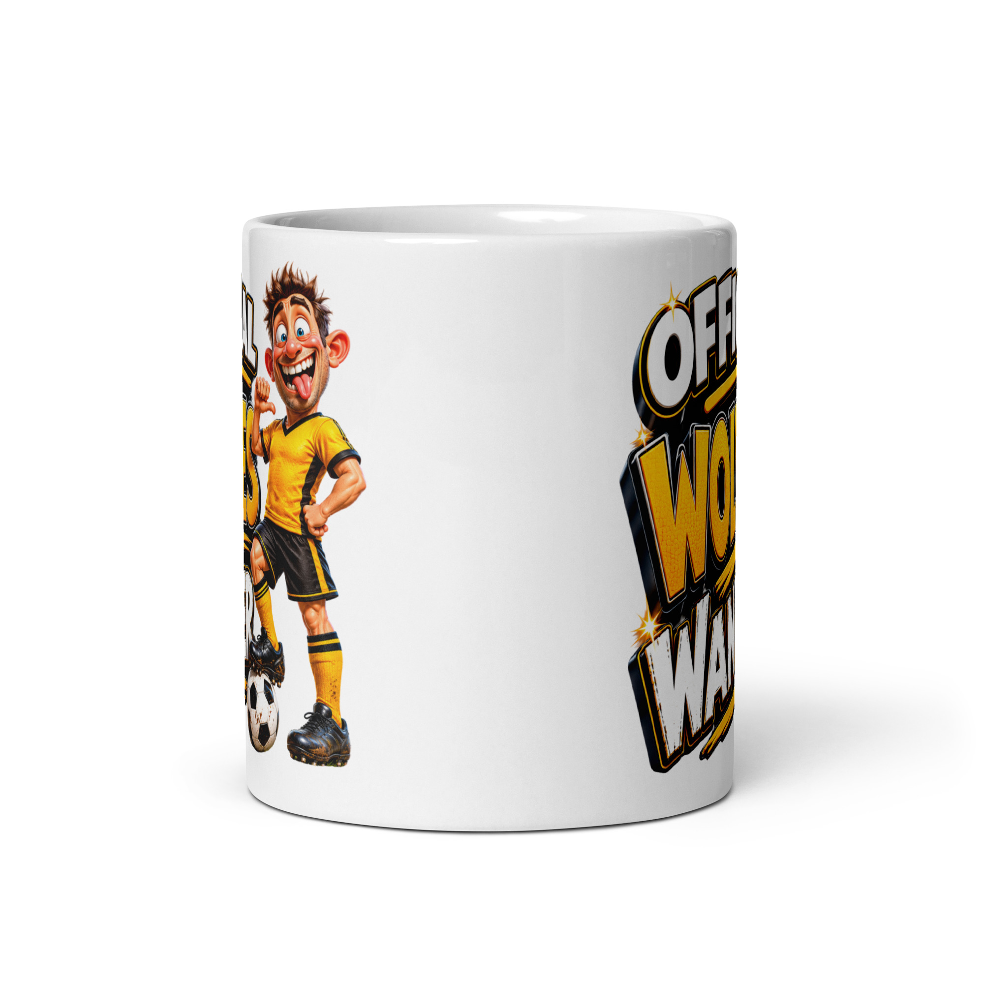 Official Wolves Wanker Mug Funny Rude Gift Mugs