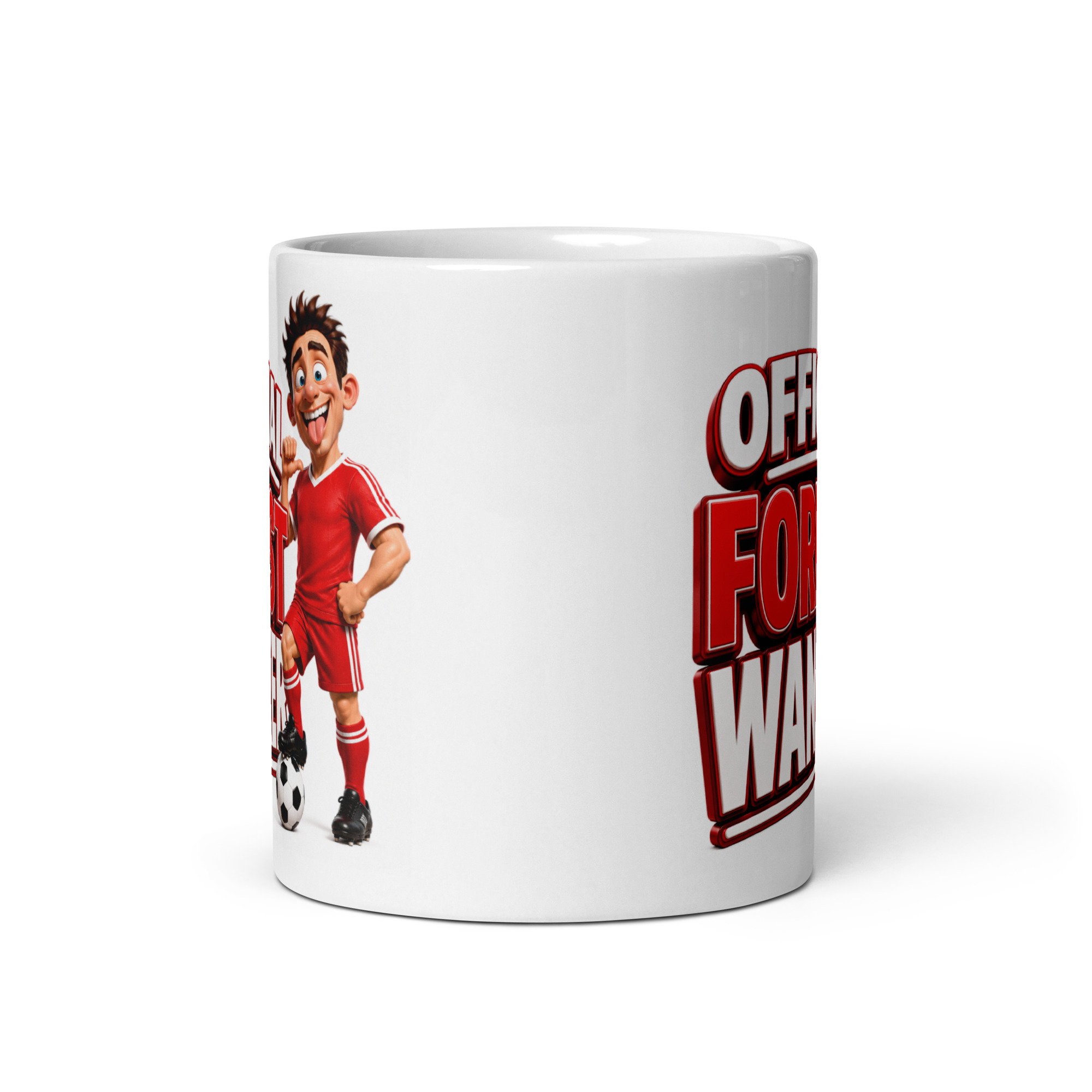 Official Nottingham Forest Wanker Mug Funny Rude Gift Mugs