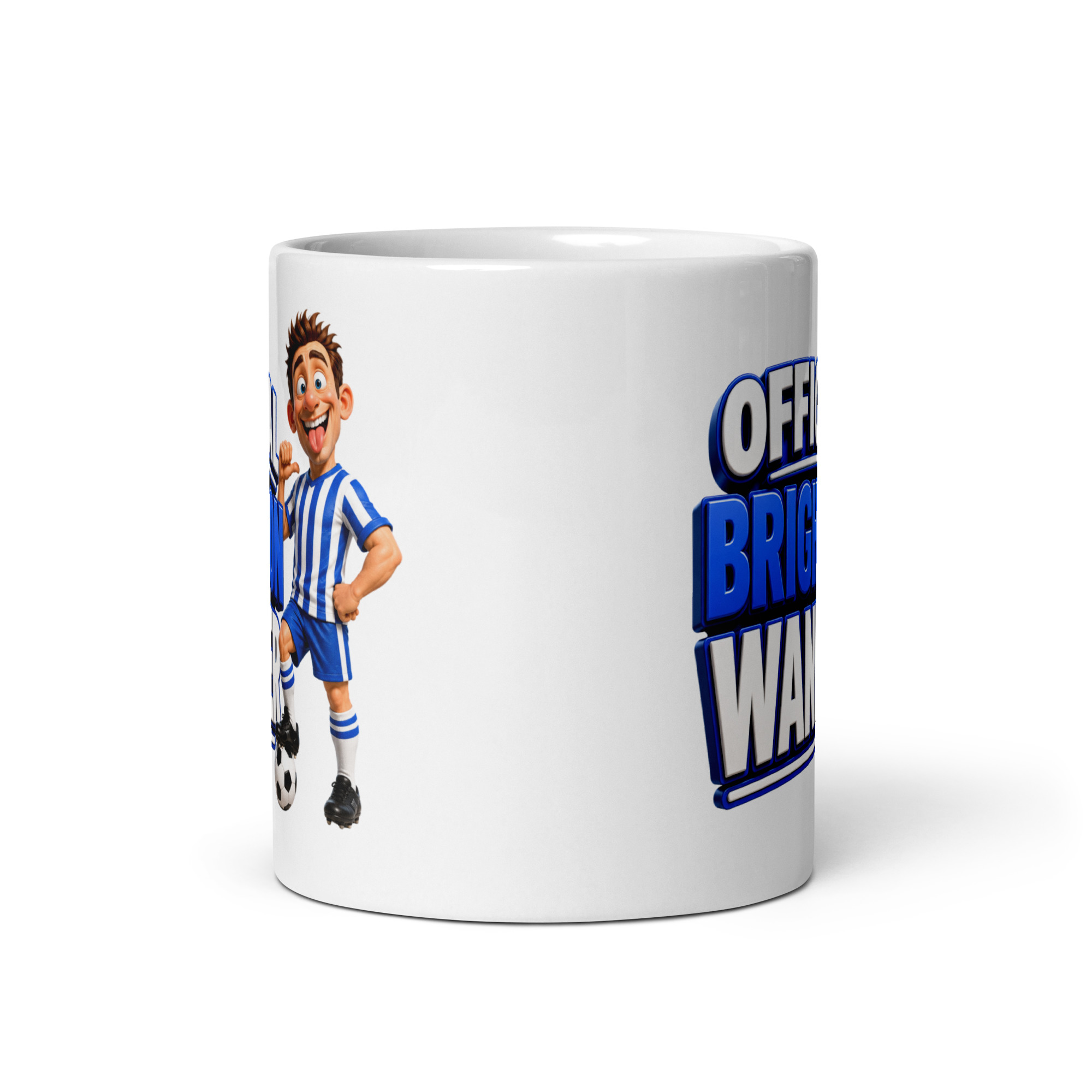 Official Brighton Wanker Mug Funny Rude Gift Mugs