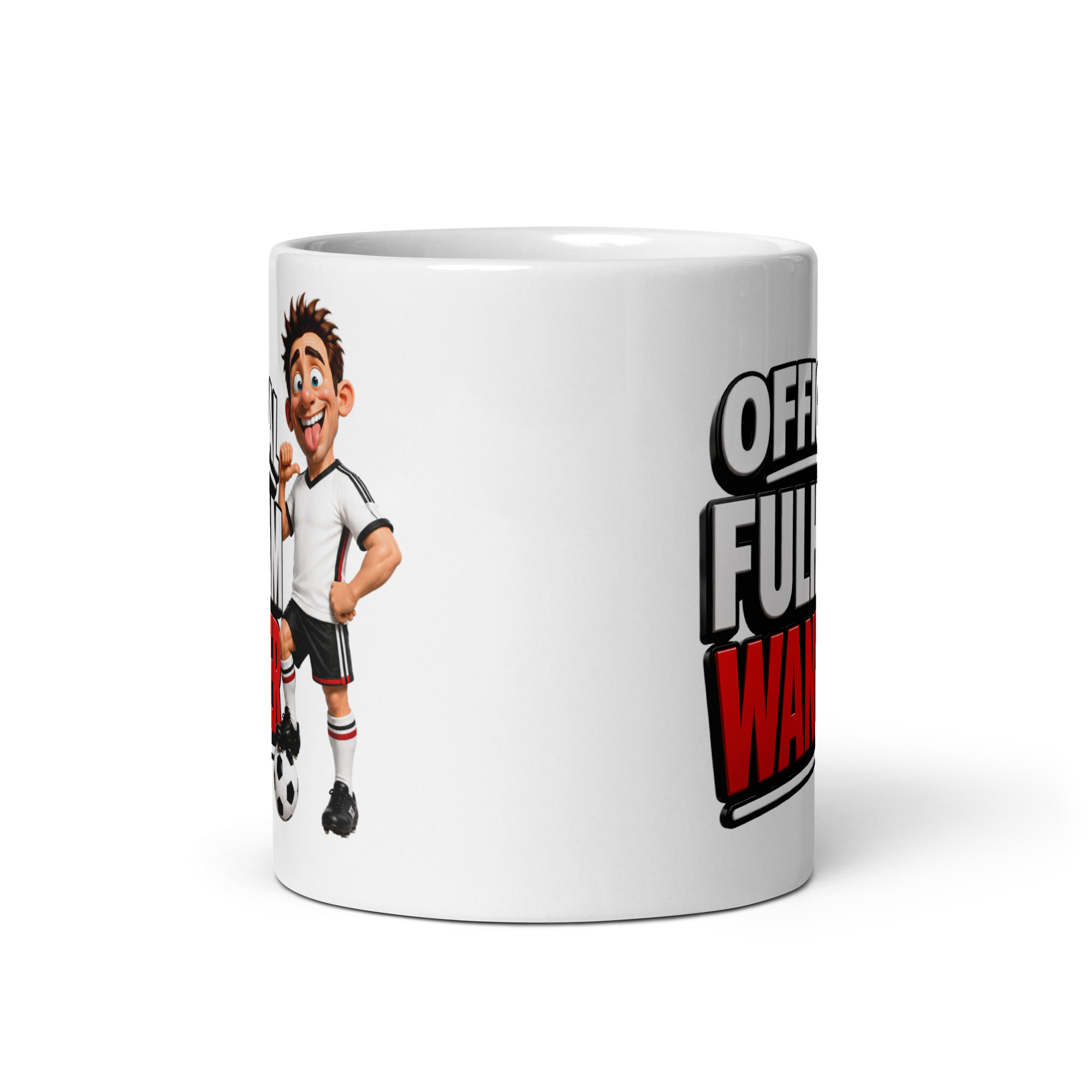 Official Fulham Wanker Mug Funny Rude Gift Mugs