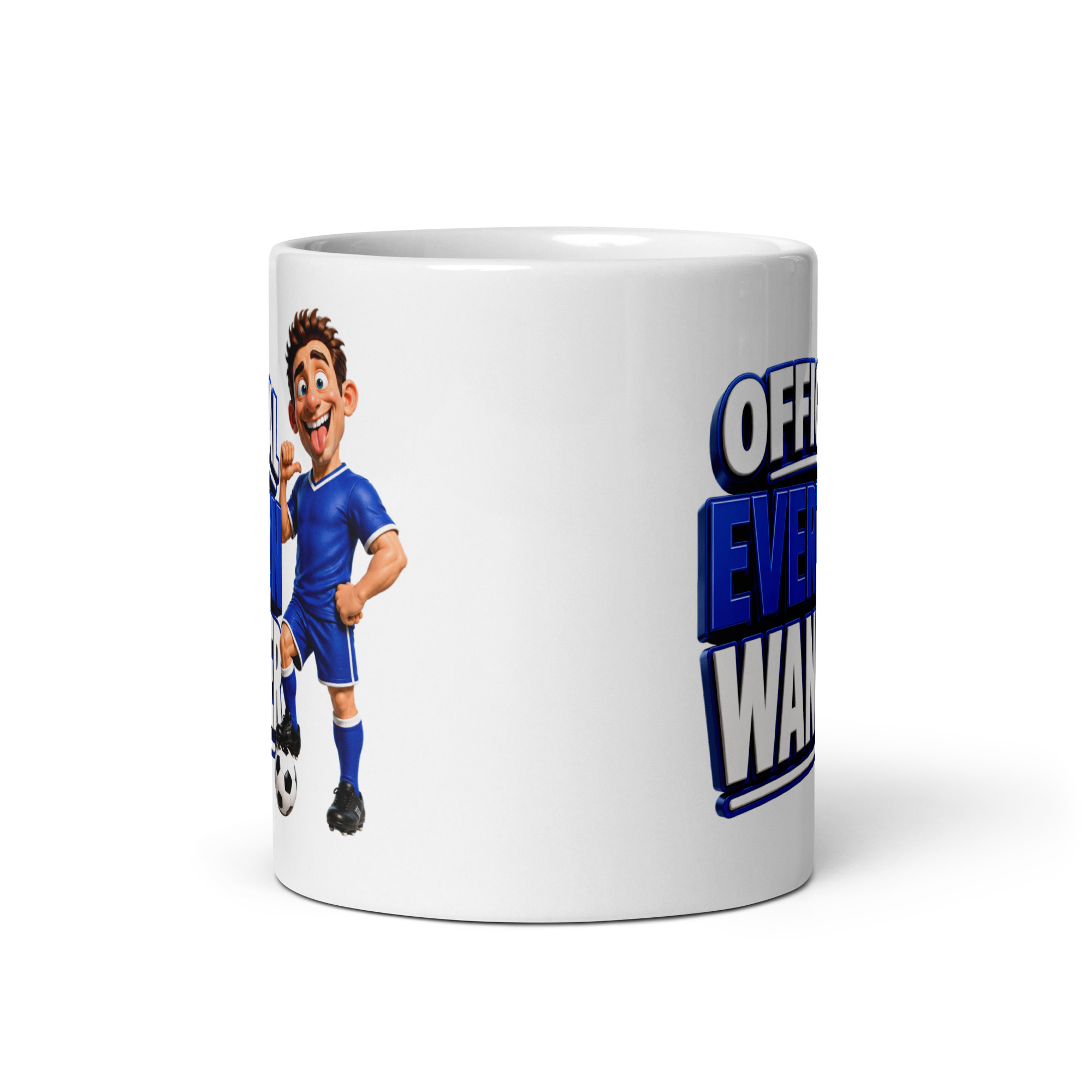 Official Everton Wanker Mug Funny Rude Gift Mugs