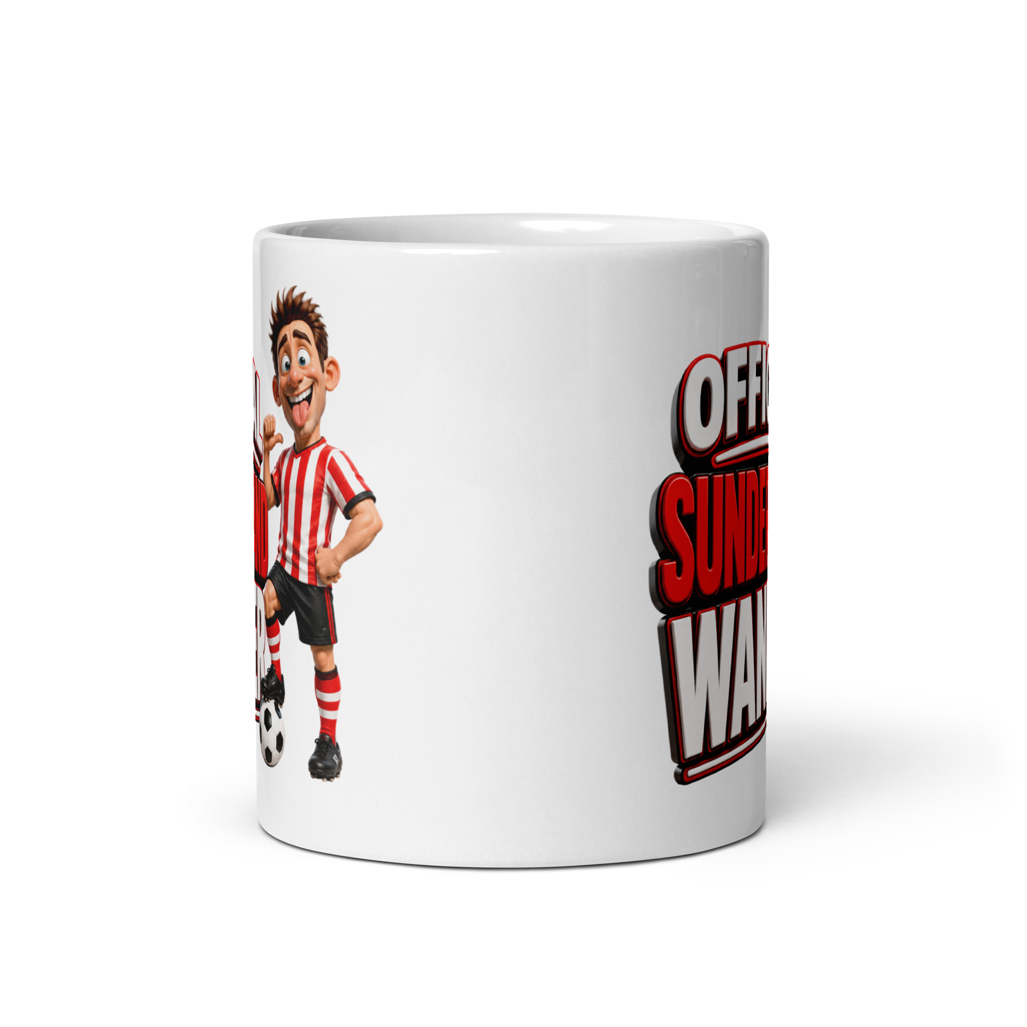 Official Sunderland Wanker Mug Funny Rude Gift Mugs
