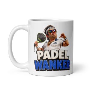 Padel Wanker Mugs Banter Gifts For Padel Player Mates