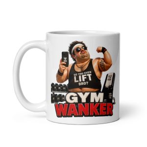 Gym Wanker Mugs Banter Gift Mug For Gym Mates