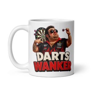 Darts Wanker Mugs Banter Gifts Mug For Darts Mates