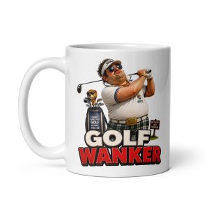 Golf Wanker Mugs Banter Gifts Mug For Golf Mates
