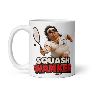 Squash Wanker Mugs Banter Gifts Mug For Squash Mates