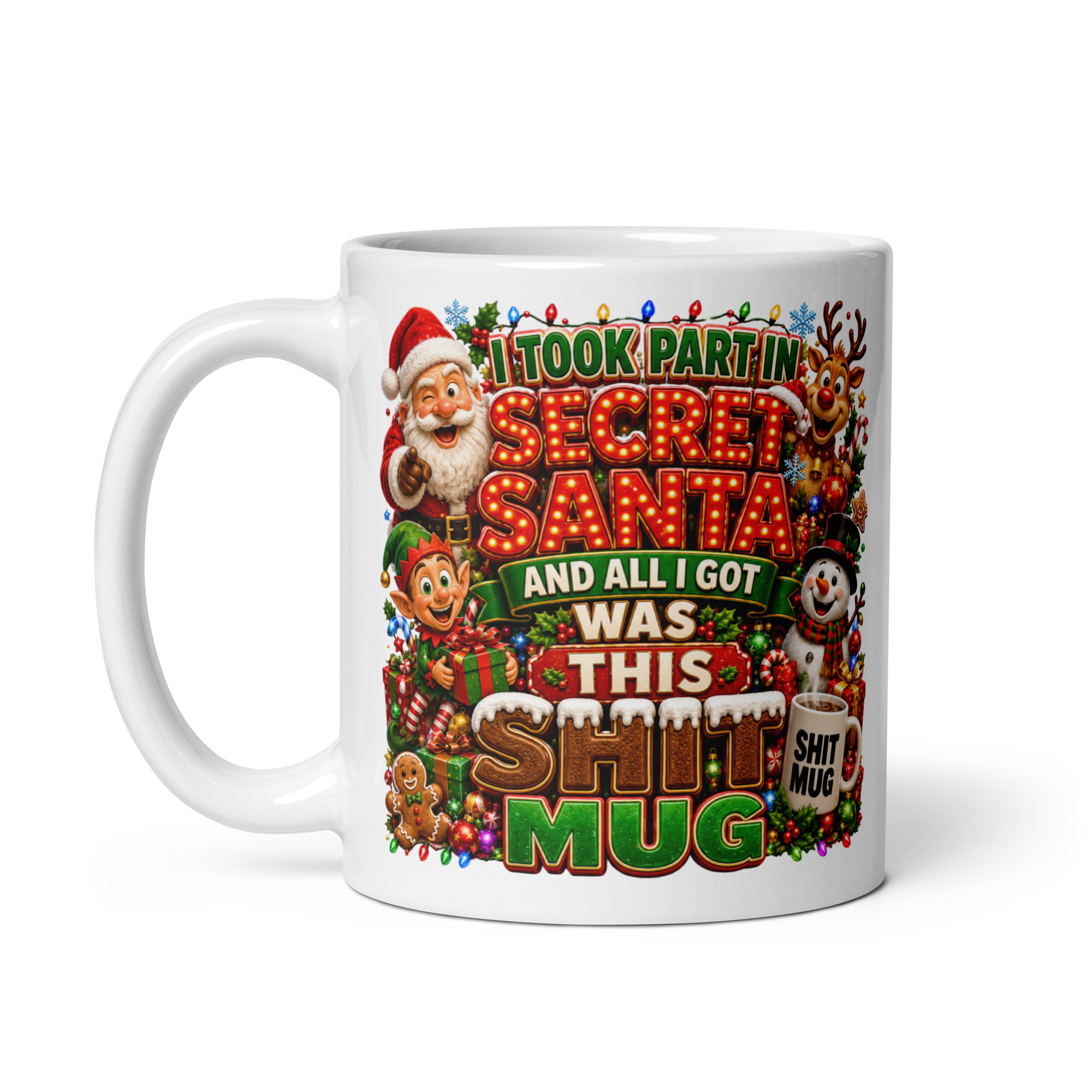 Shit Mug For Secret Santa Funny Cheeky Gift Mugs