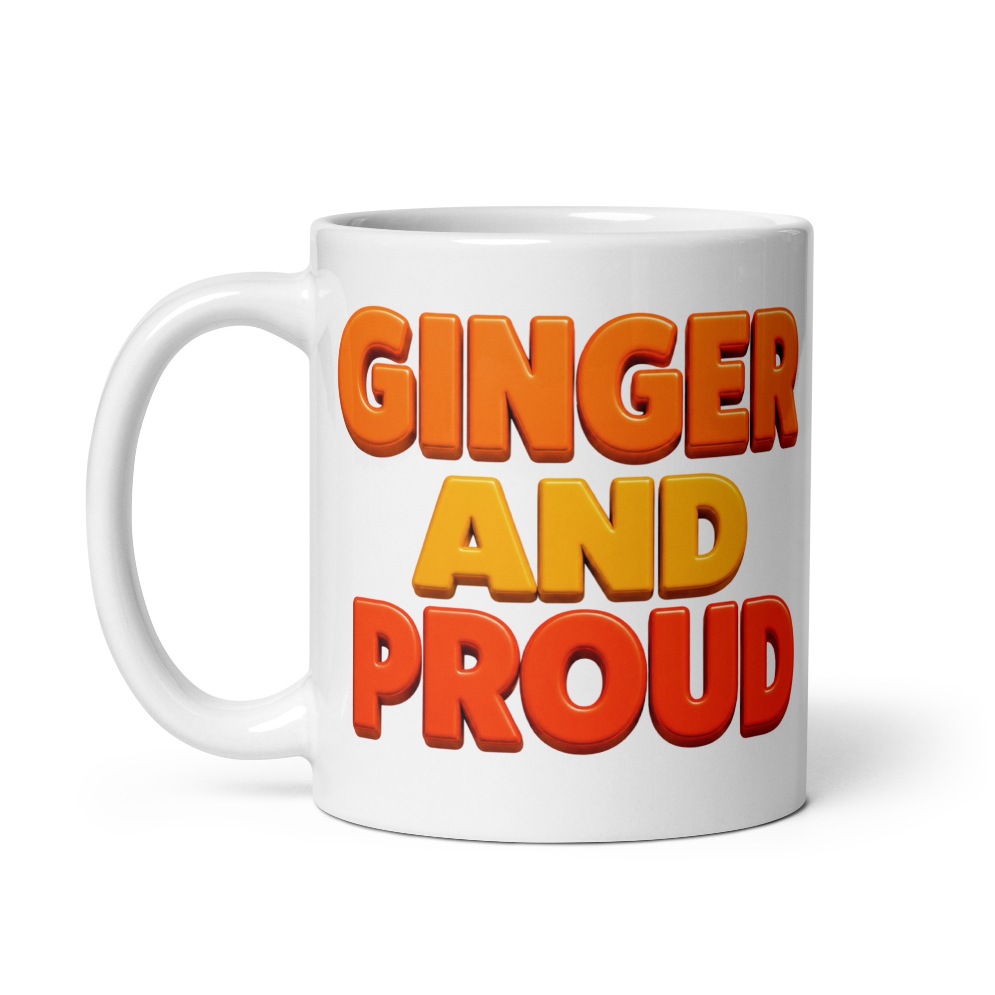 Ginger And Proud Mug – Gift For Gingers