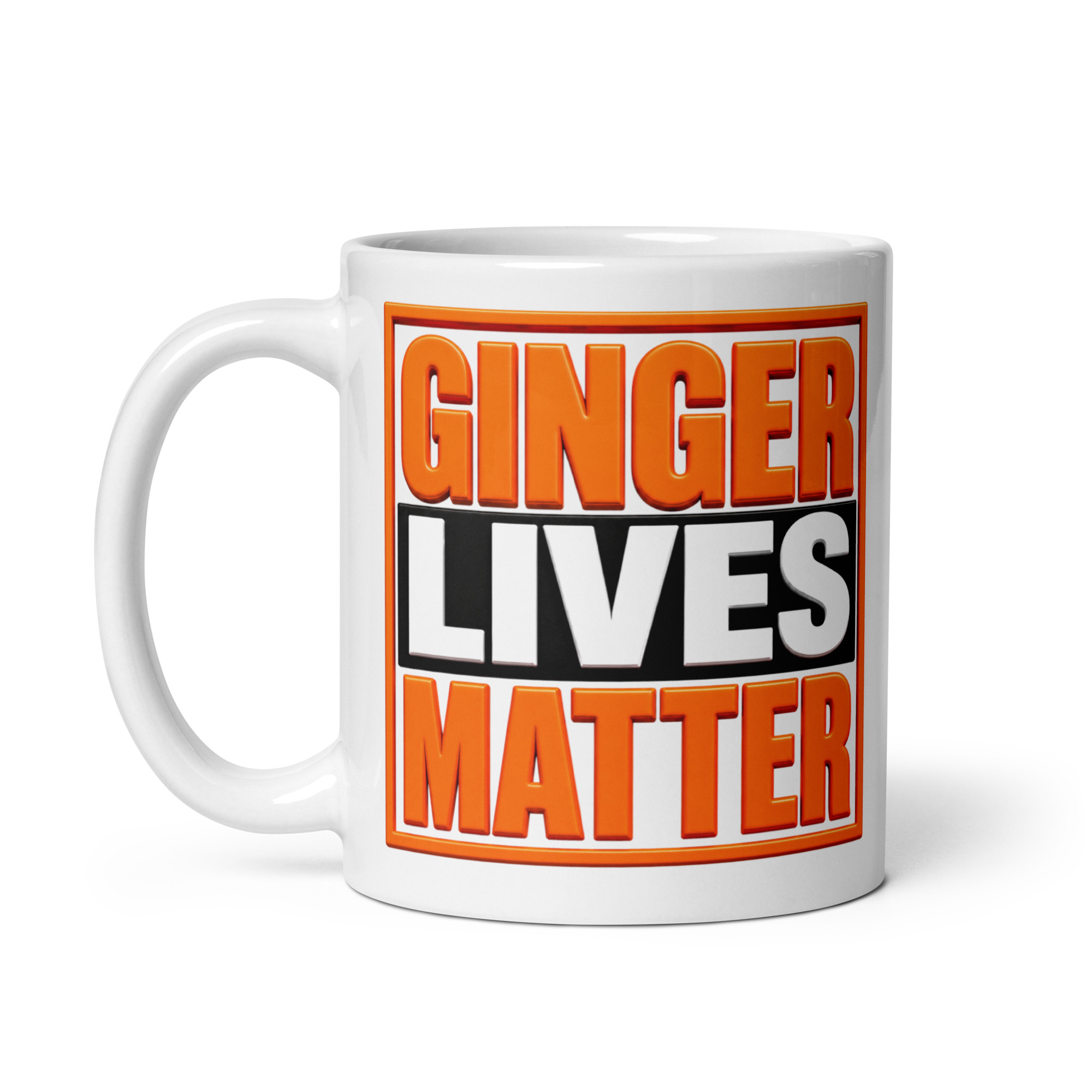 Ginger Lives Matter Mug – Funny Gift Mugs For Gingers