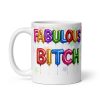 Very Rude Birthday Balloons Gift Mug Fabulous Bitch Mugs