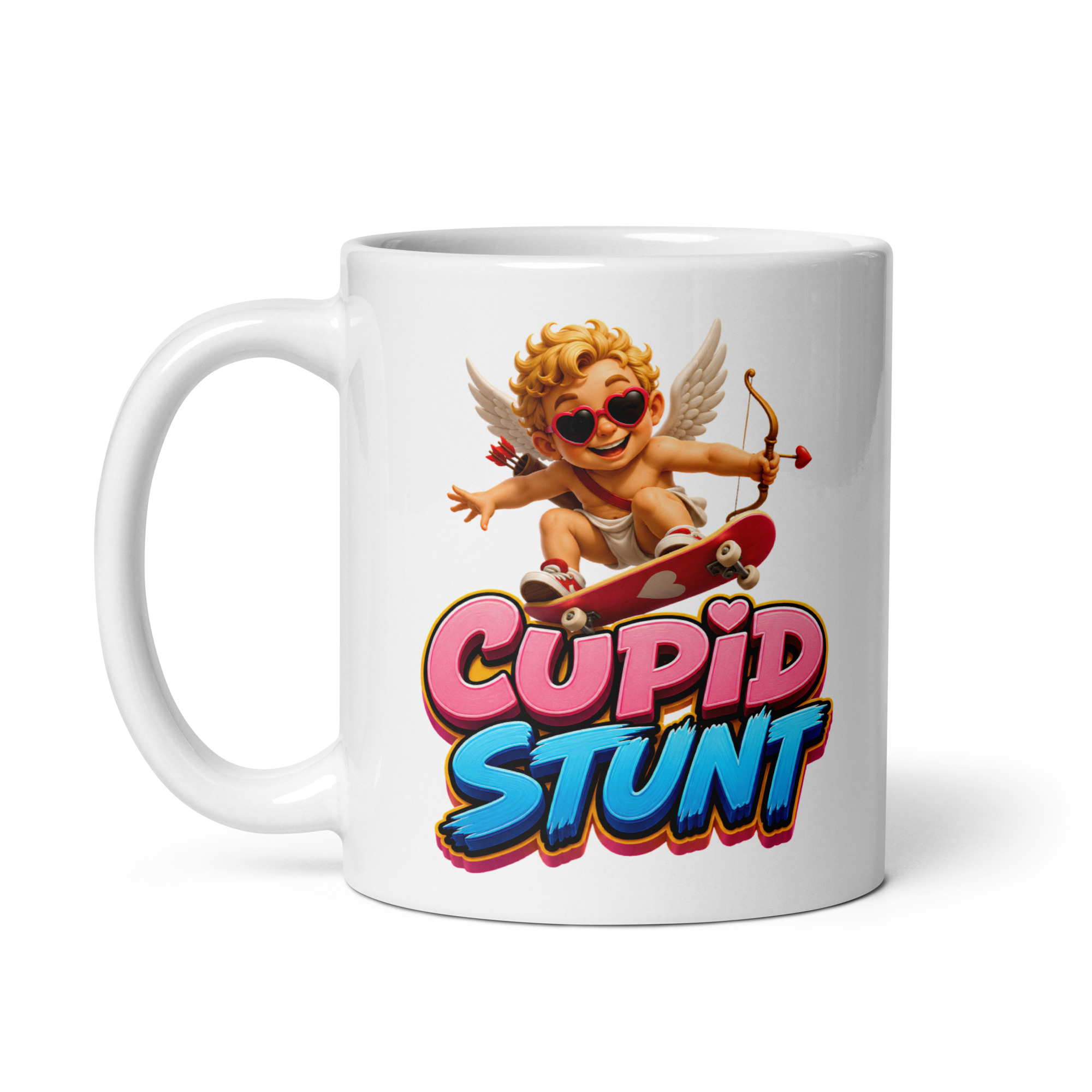 Cupid Stunt Mug Funny Novelty Rude Mugs
