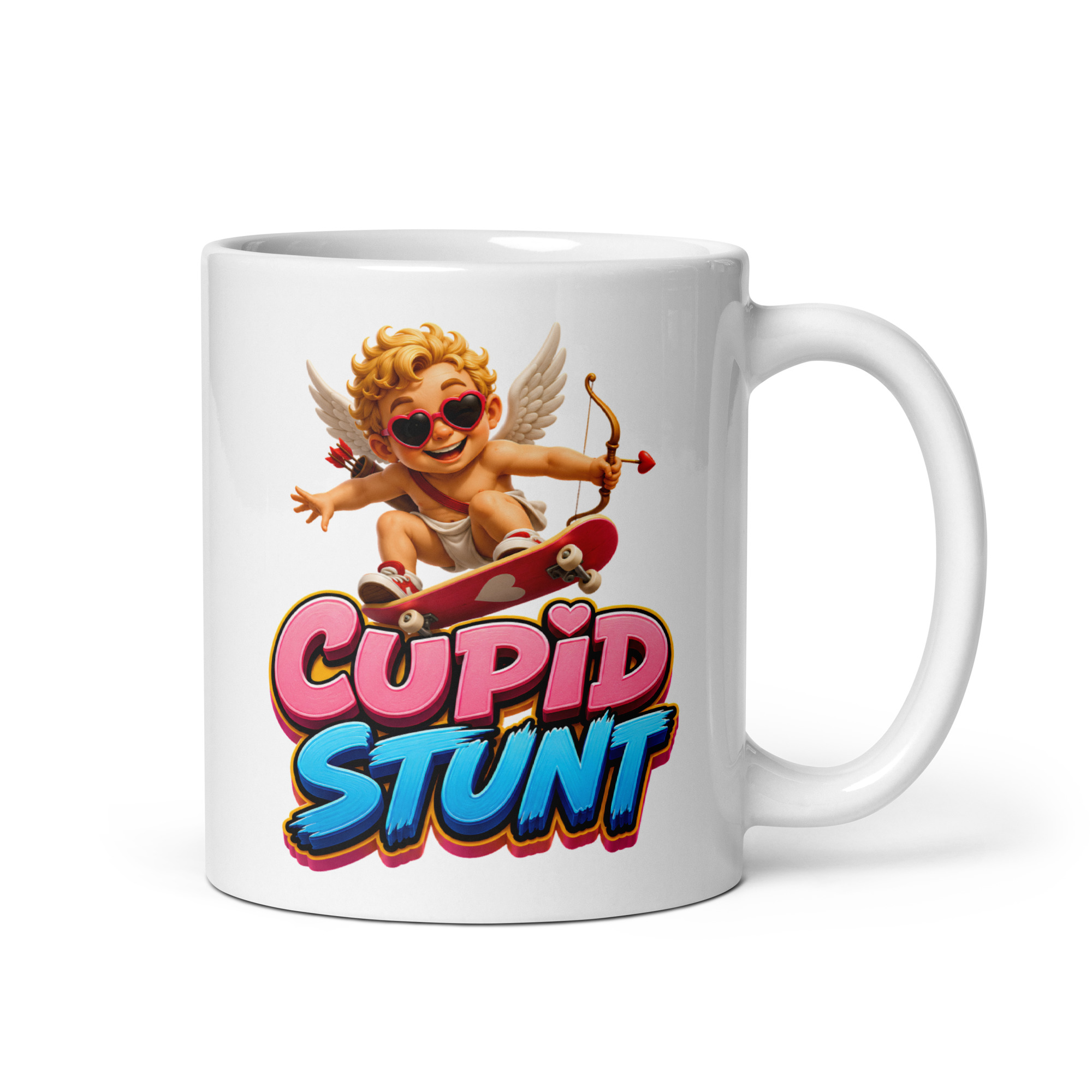 Cupid Stunt Mug Funny Novelty Rude Mugs