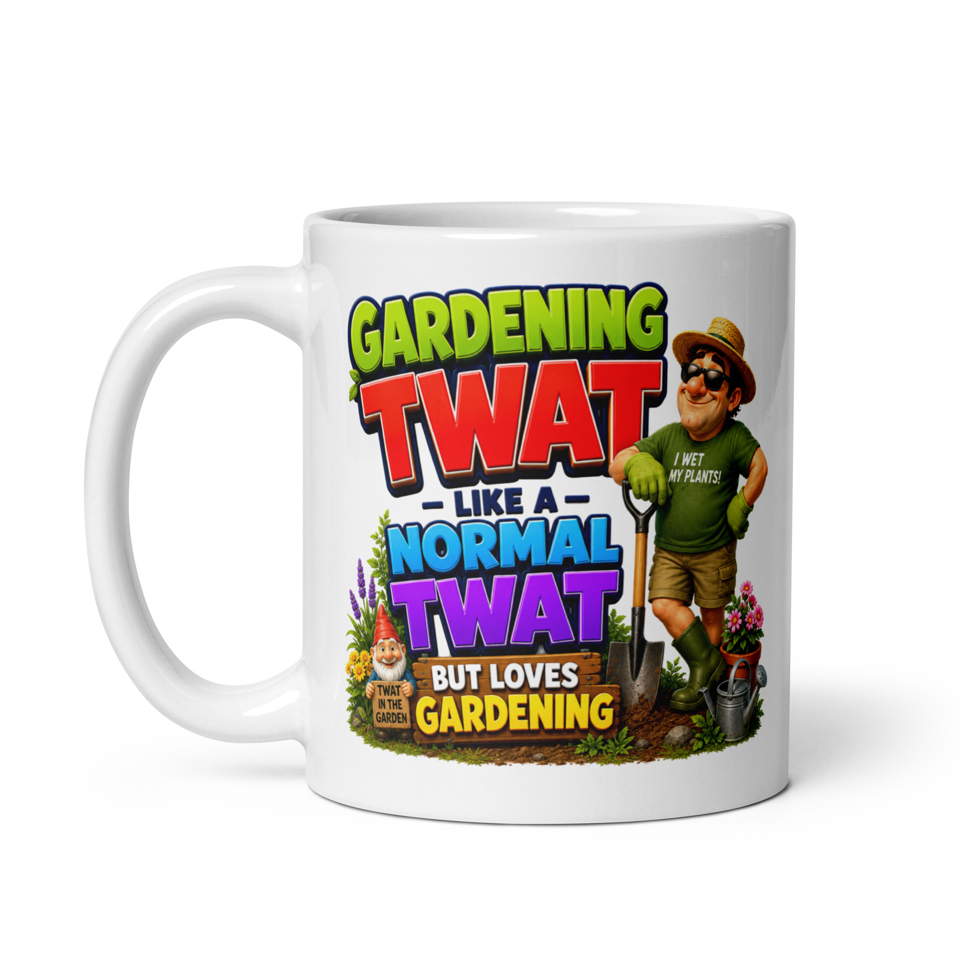 Gardening Twat Mug Funny Gift Mugs For Gardeners