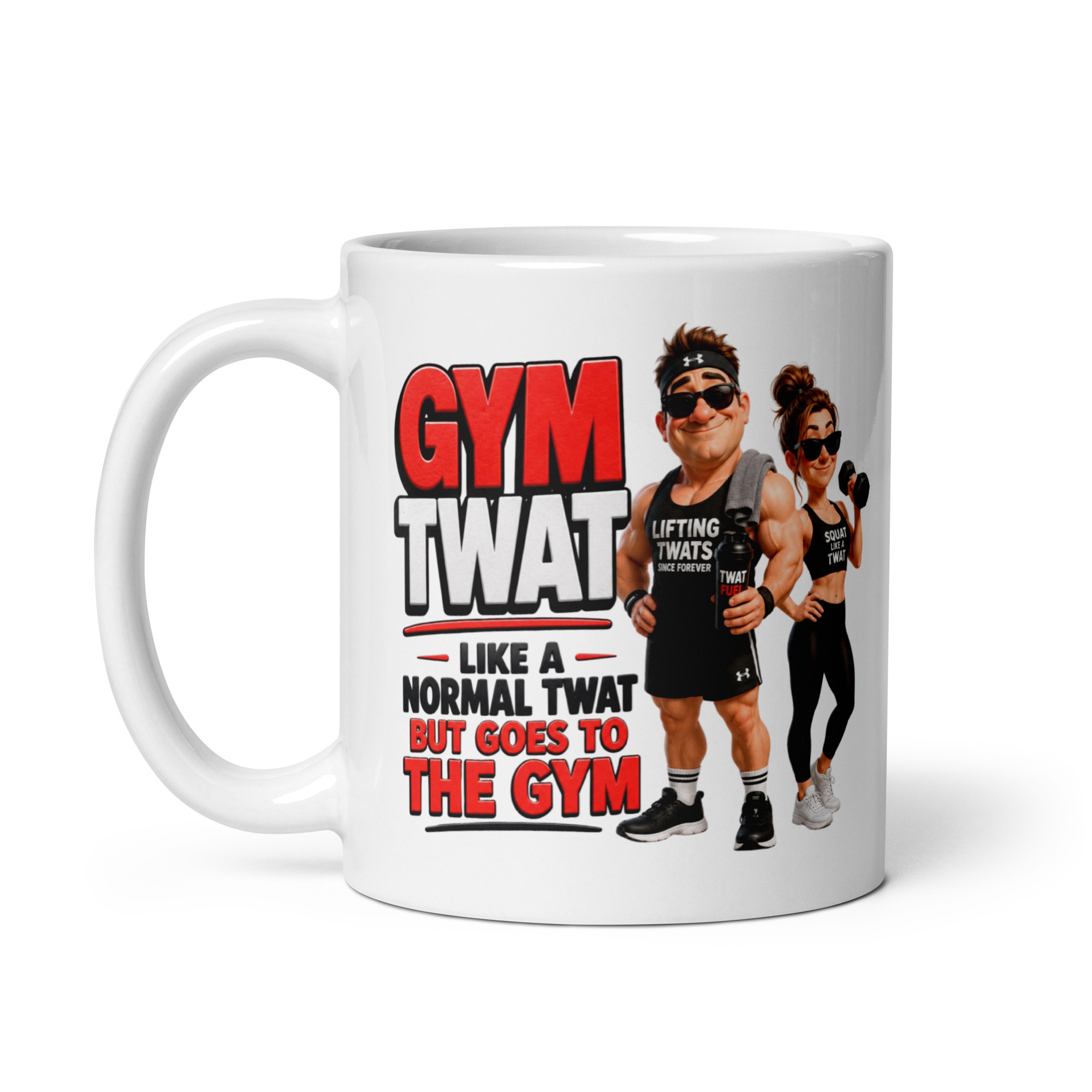 Gym Twat Mug Funny Gift Mugs For Gym Lovers