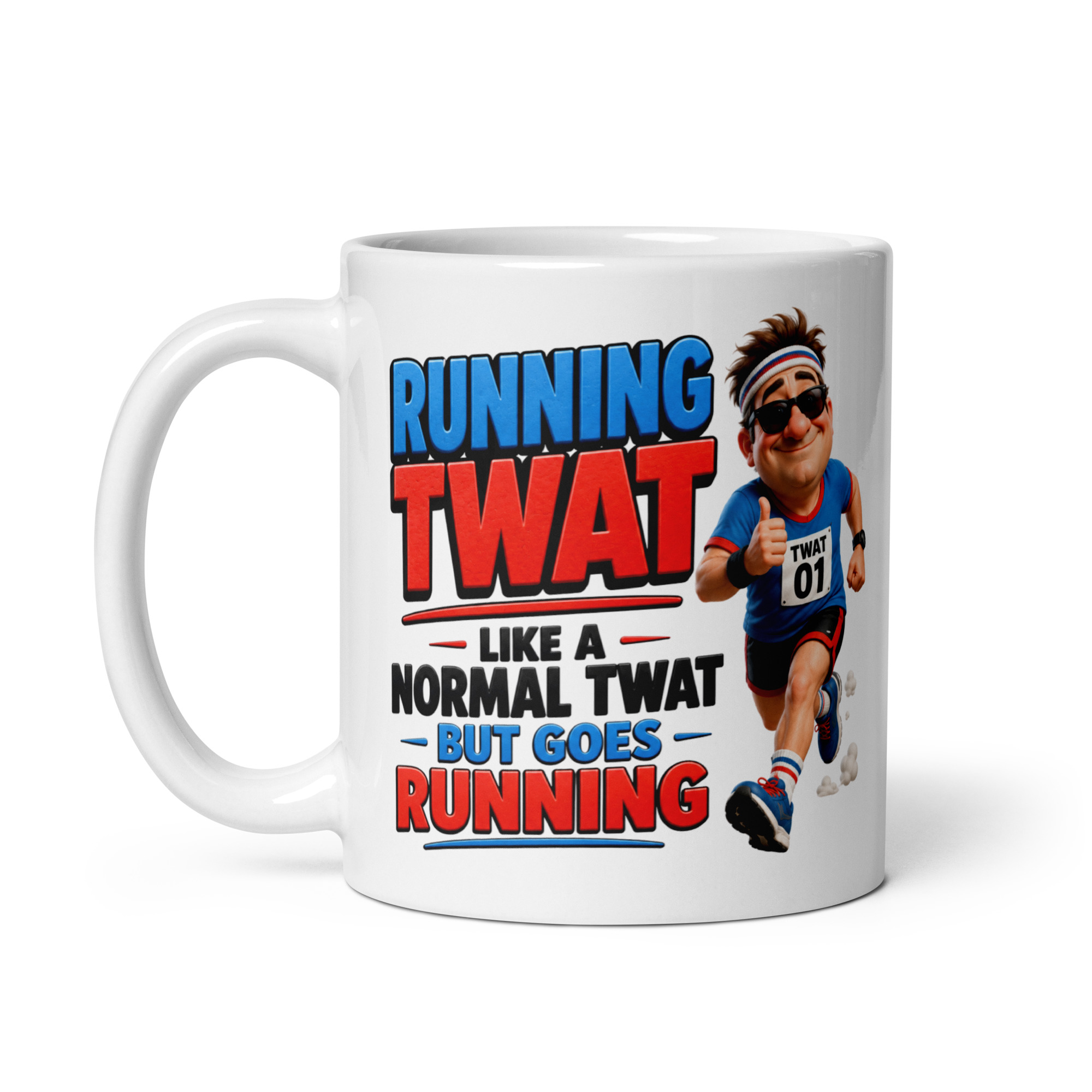 Running Twat Mug Funny Gift Mugs For Runners