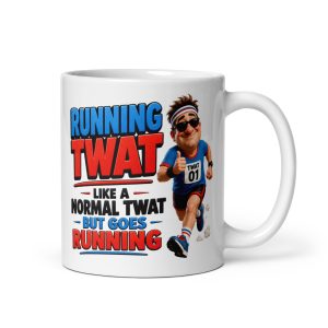 Running Twat Mug Funny Gift Mugs For Runners