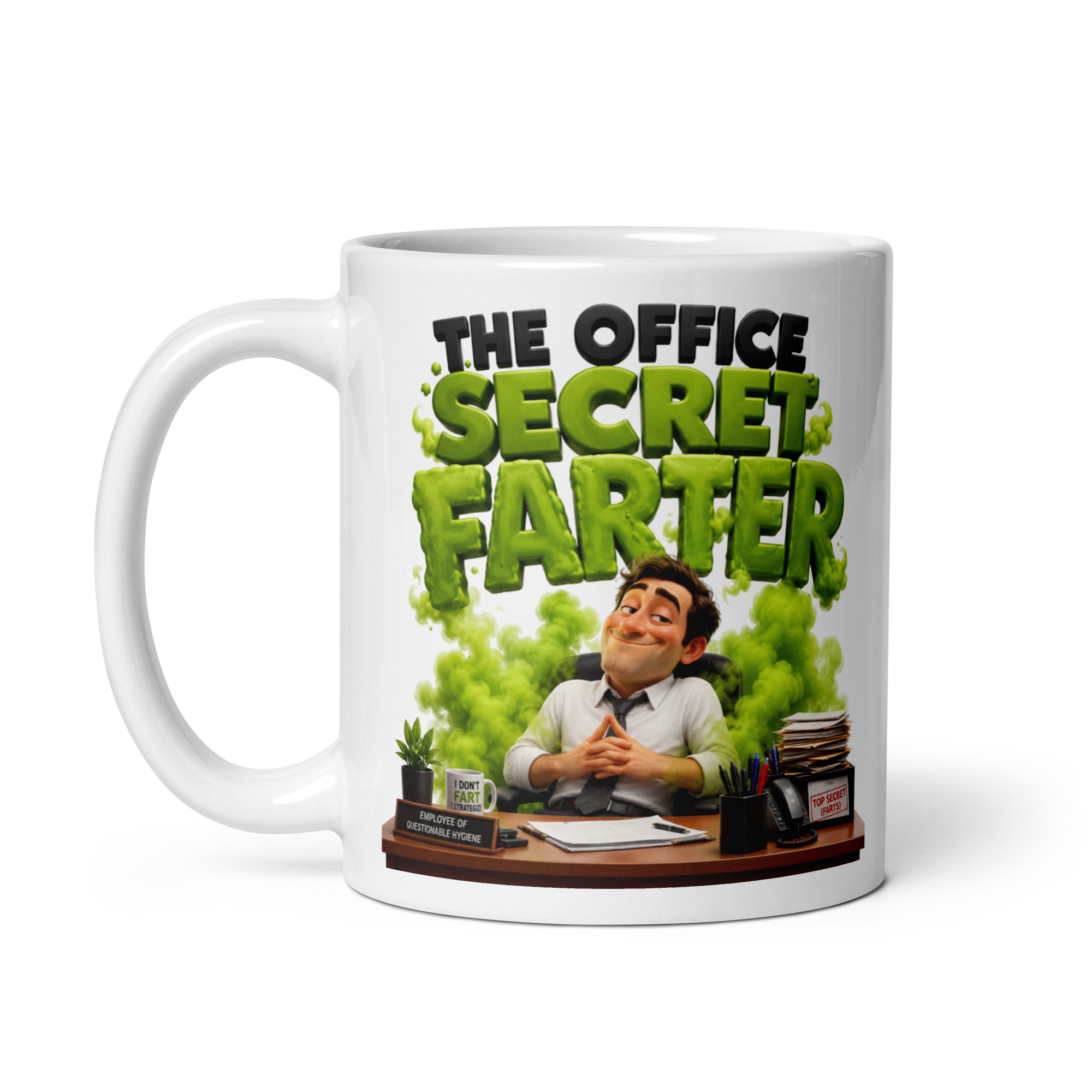 The Office Secret Farter Novelty Gift Mugs For Him