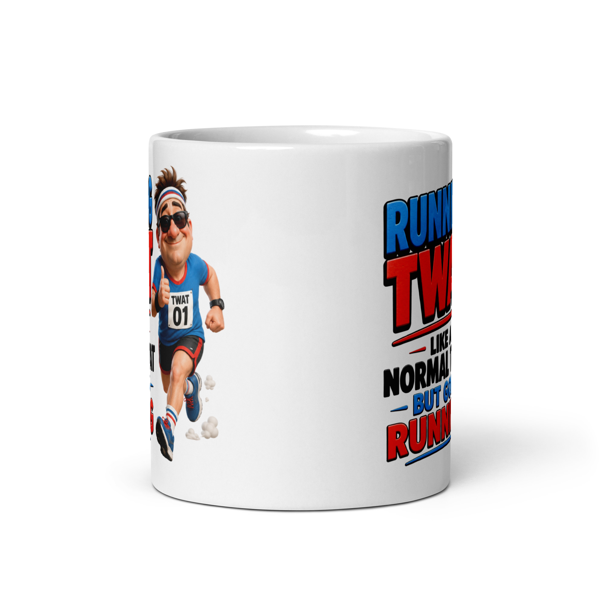 Running Twat Mug Funny Gift Mugs For Runners