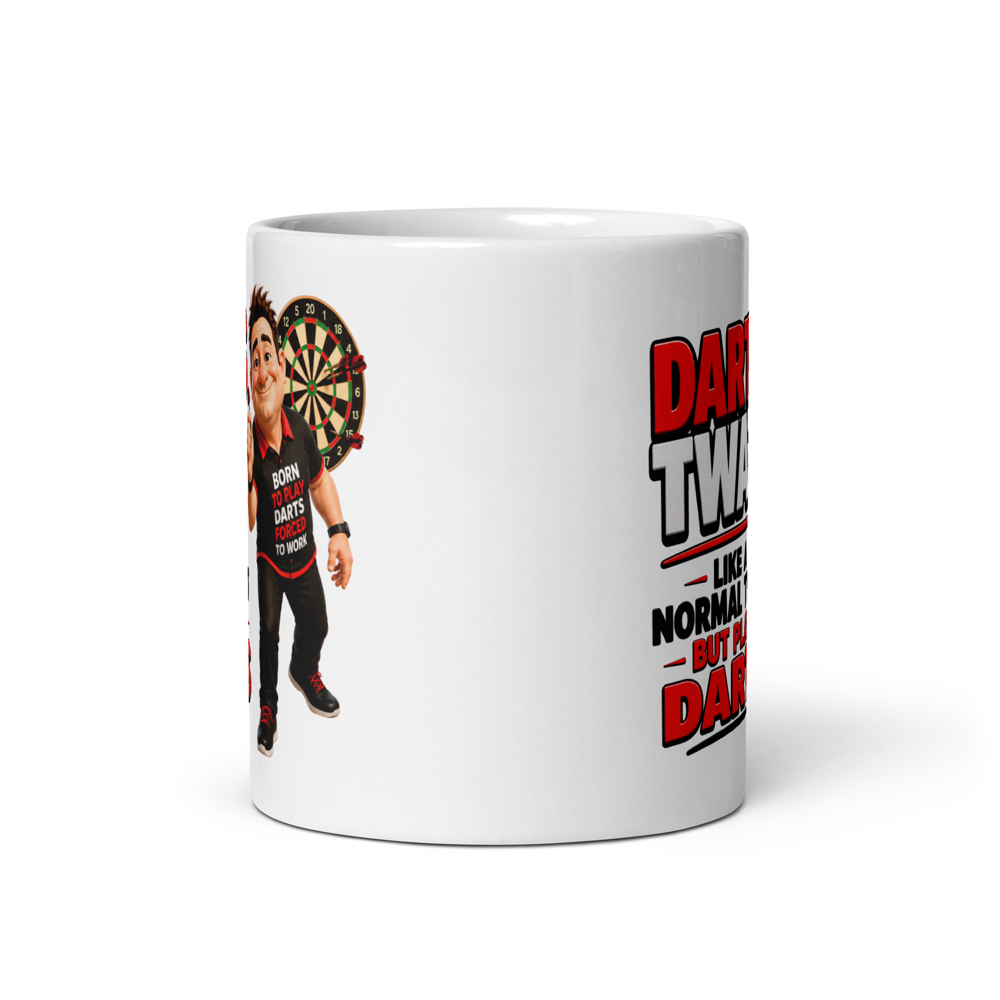 Darts Twat Mug Funny Gift Mugs For Darts Players