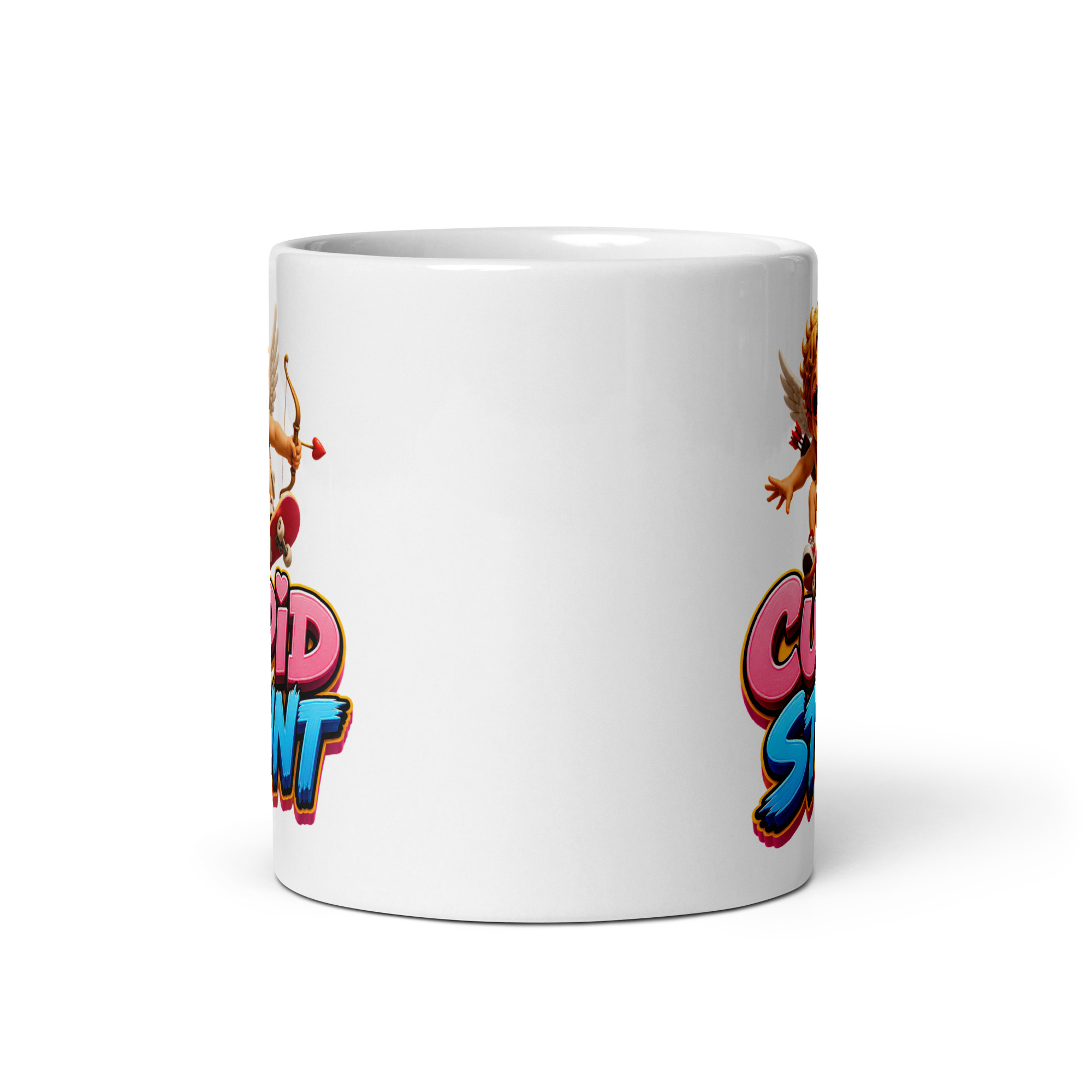 Cupid Stunt Mug Funny Novelty Rude Mugs