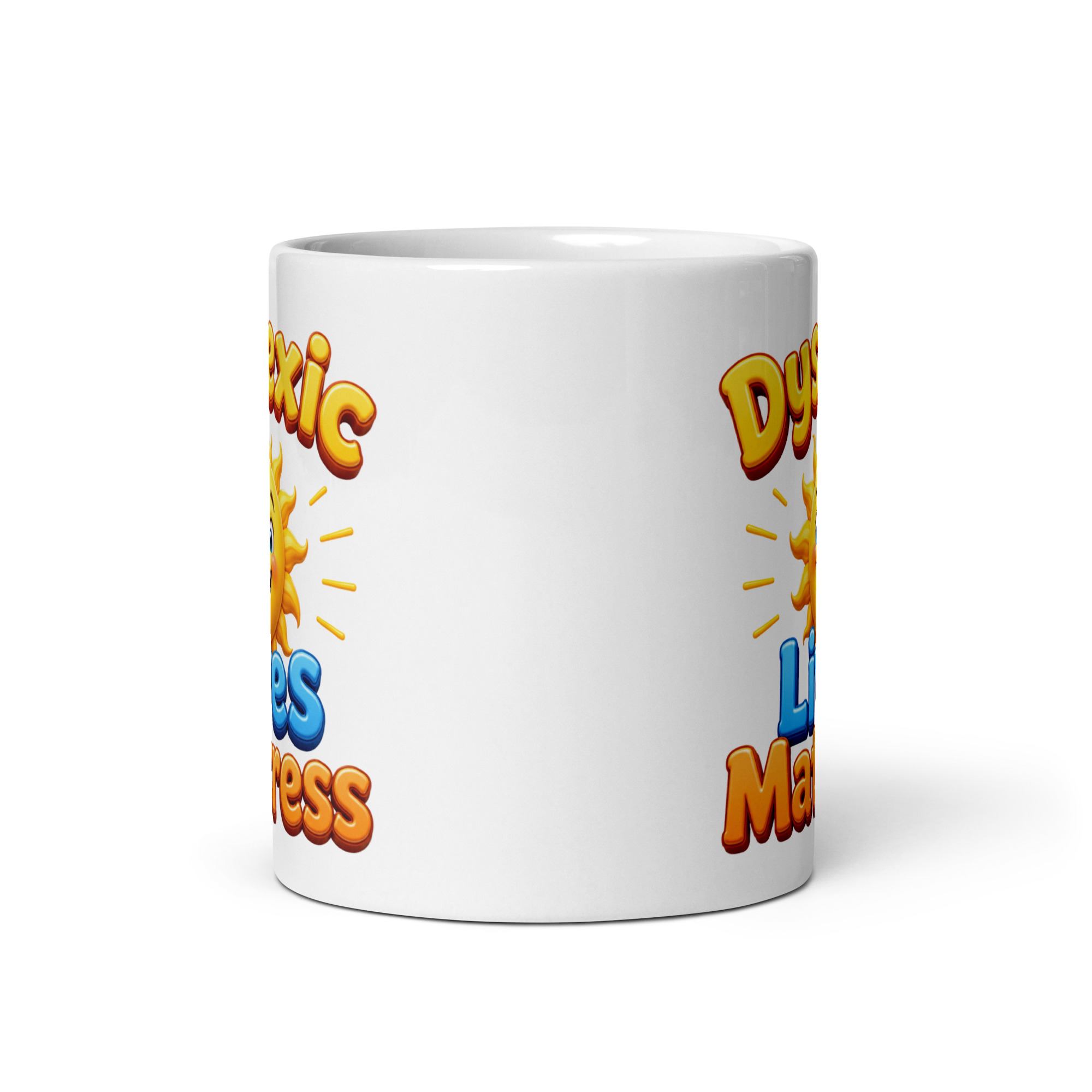 Dyslexic Lives Mattress Mug Funny Gift Mugs