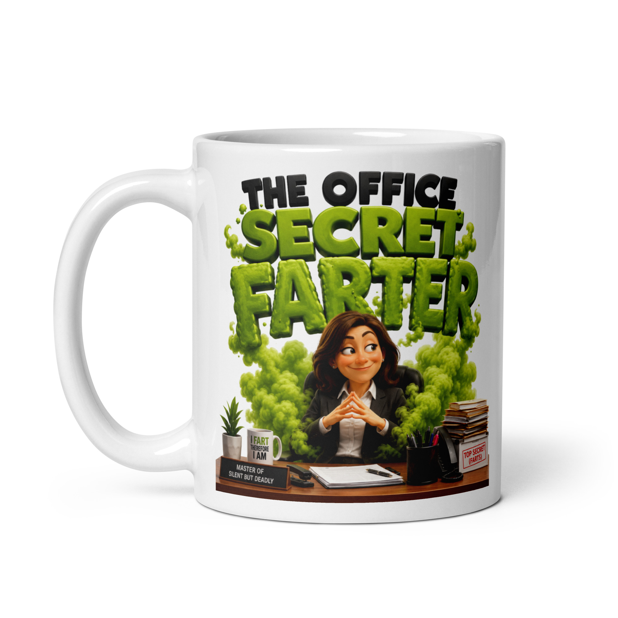 The Office Secret Farter Novelty Gift Mugs For Her